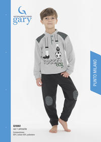 PIGIAMA BAMBINO M/L Q20082 Tellini S.r.l. Ingrosso Abbigliamento